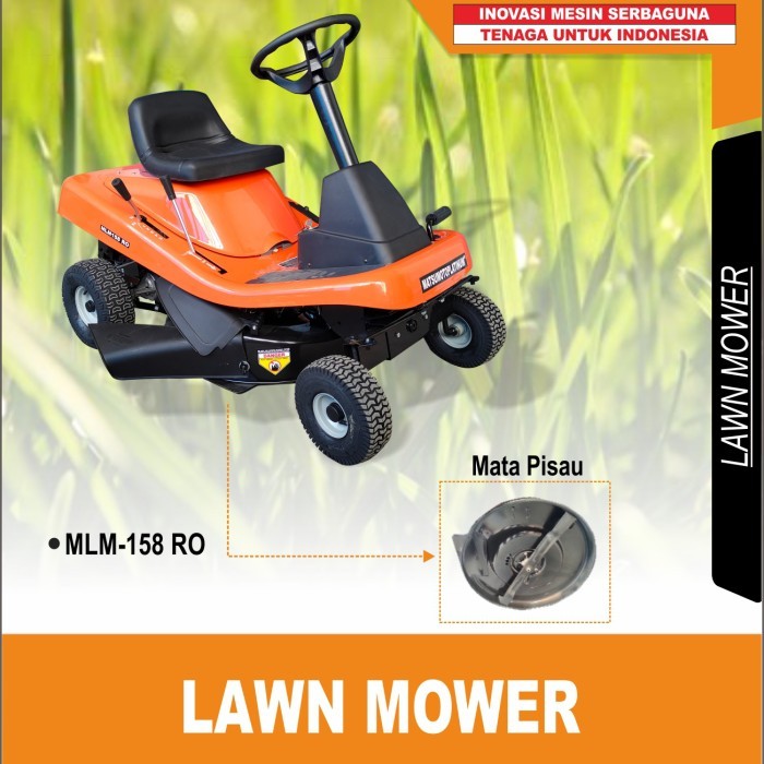 Mesin Potong Rumput Mobil MLM 158 RO MATSUMOTO Lawn Mower