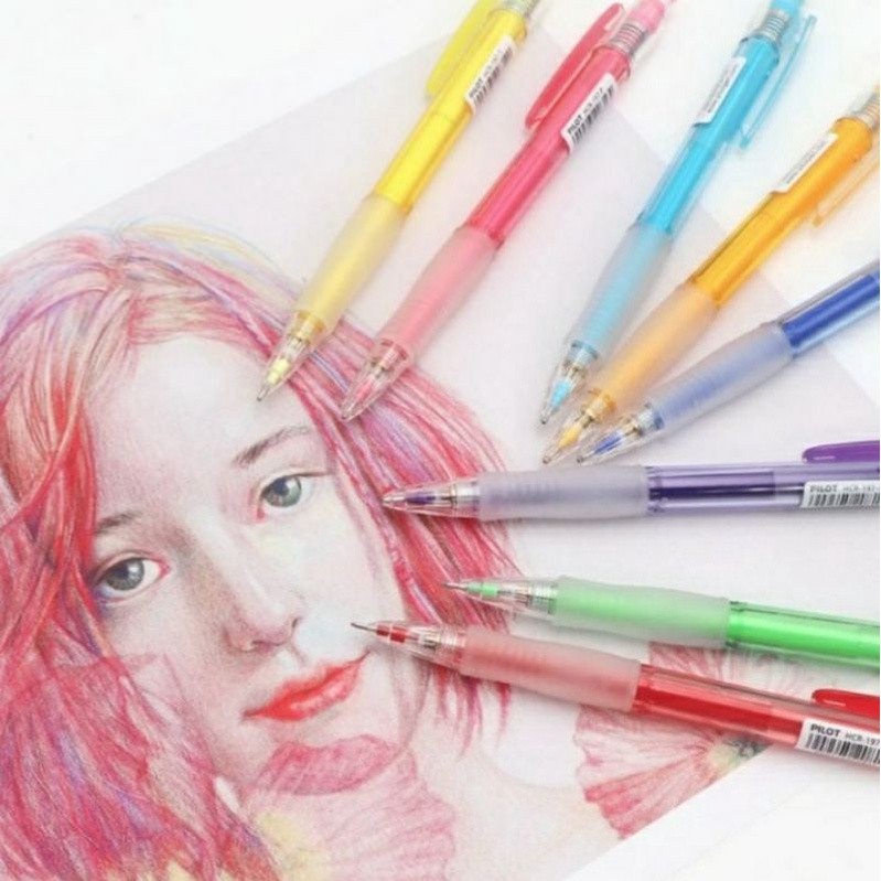 

PILOT Pensil Mekanik Color Eno 0.7mm Warna Warni HCR-197 / Mechanical Pencil