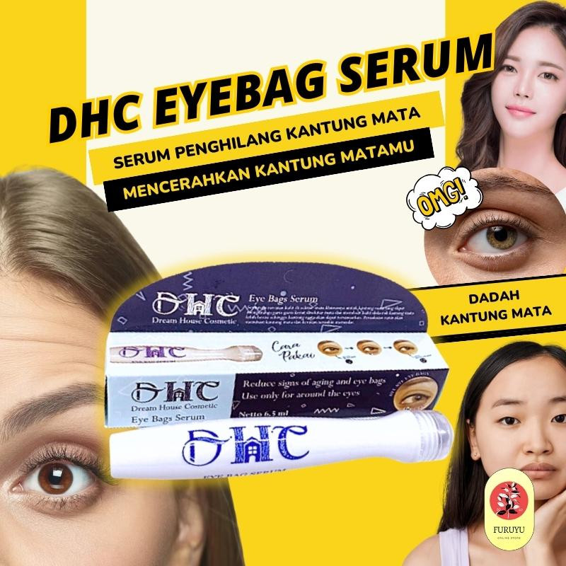 Serum Krim Cream Penghilang Kantung Mata Panda Eyebag Eye bag Garis Kerutan DHC Eye Bag Roller Ori T