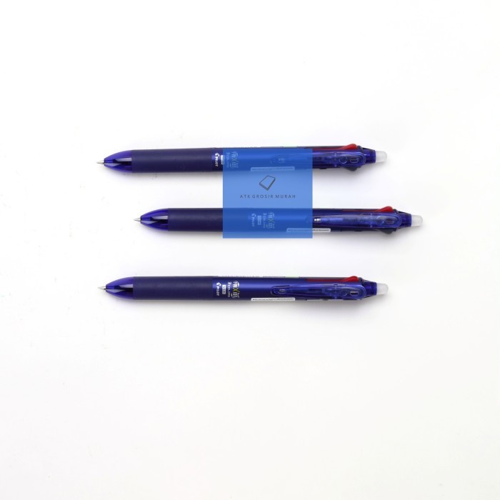 

[Promo]BEST PENA PILOT FRIXION 3 in 1 0.5mm Warna warni Bisa Di Hapus [ 1 Buah ] - Biru
