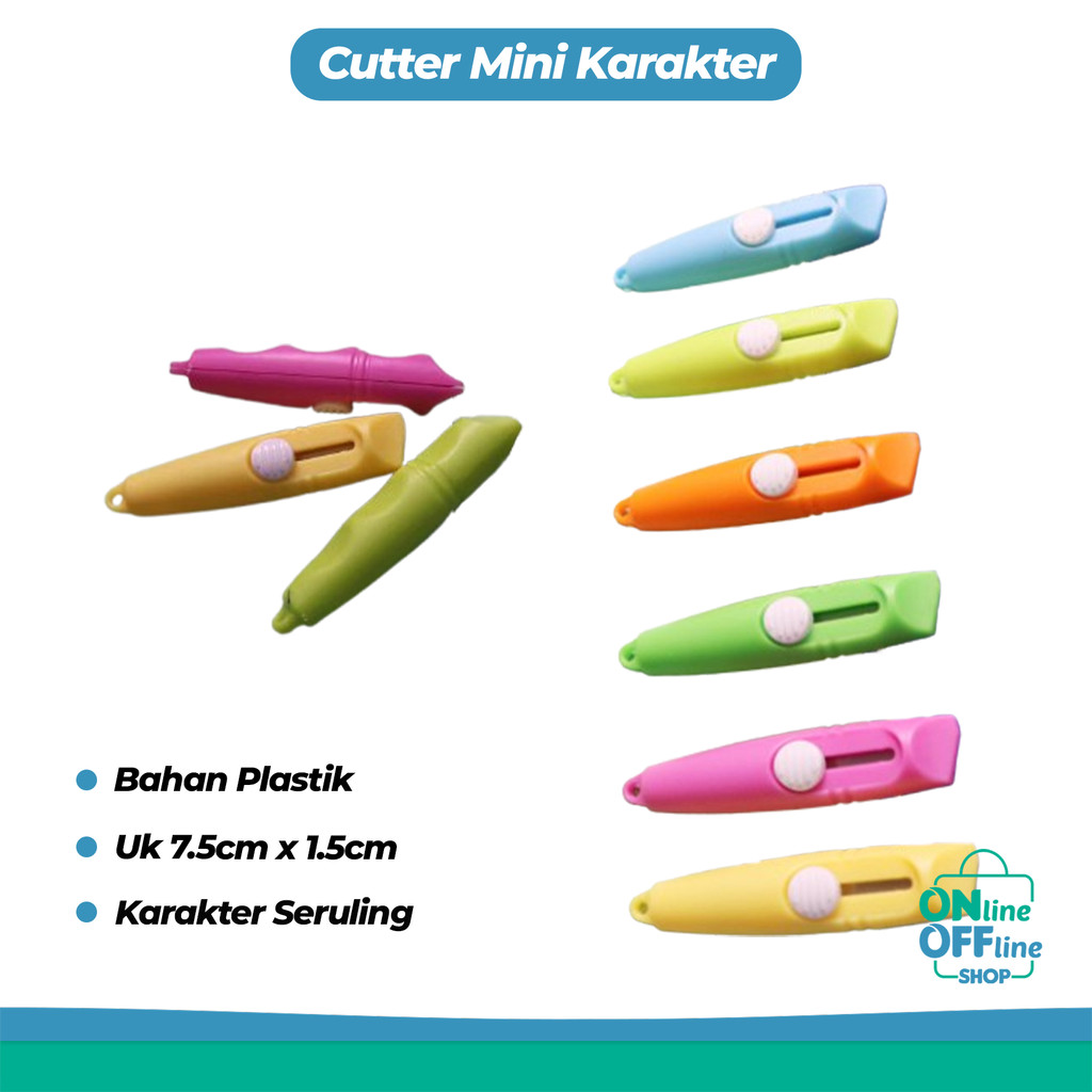 

Cutter Mini Karakter Seruling Cutter Mini Travelling 791