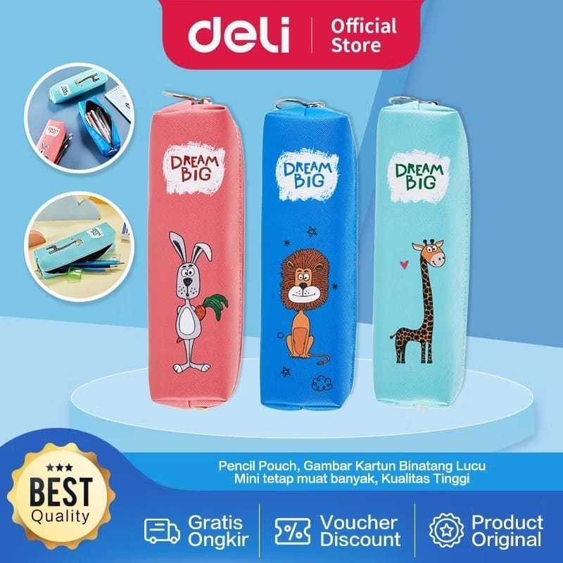 

Tempat Pensil / Pencil Case Deli Bahan Kain 20cm - EH900