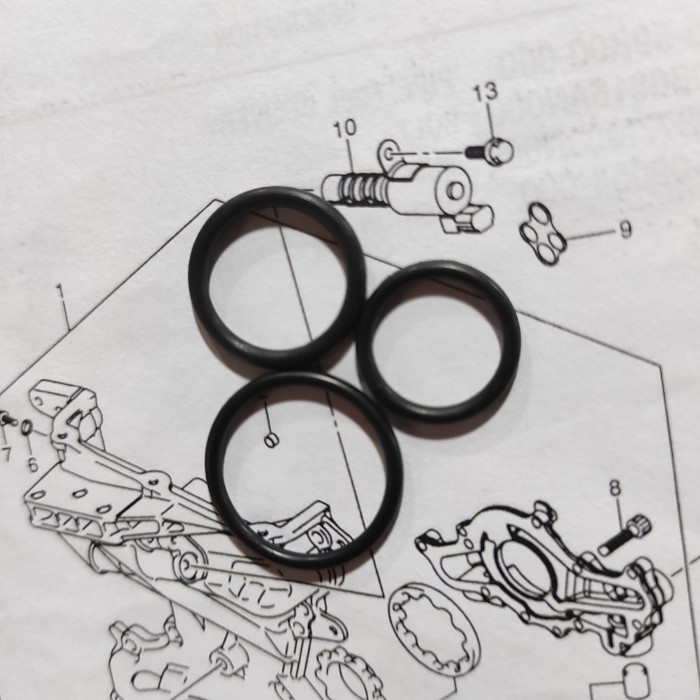 Oring  Valve  OCV Ertiga BARU