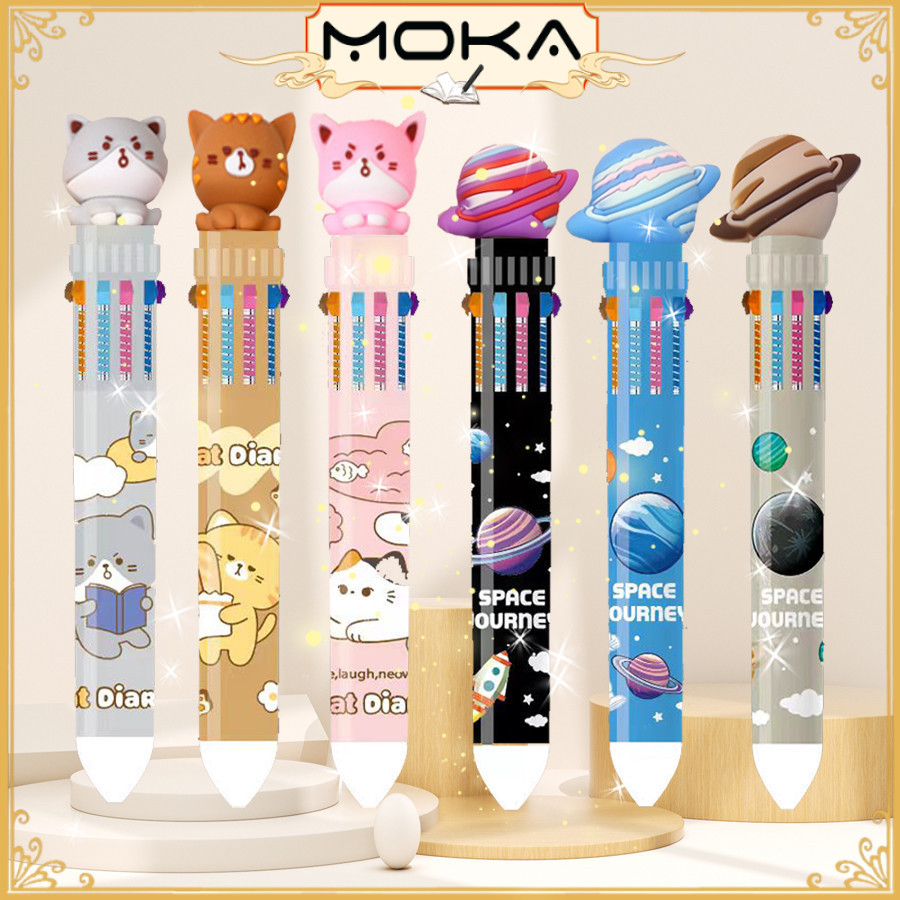 

MOKA PULPEN GEL 10 WARNA MOTIF MINUMAN DAN MAKANAN 3D LUCU IMUT / BOLPEN GEL KARAKTER MKP46