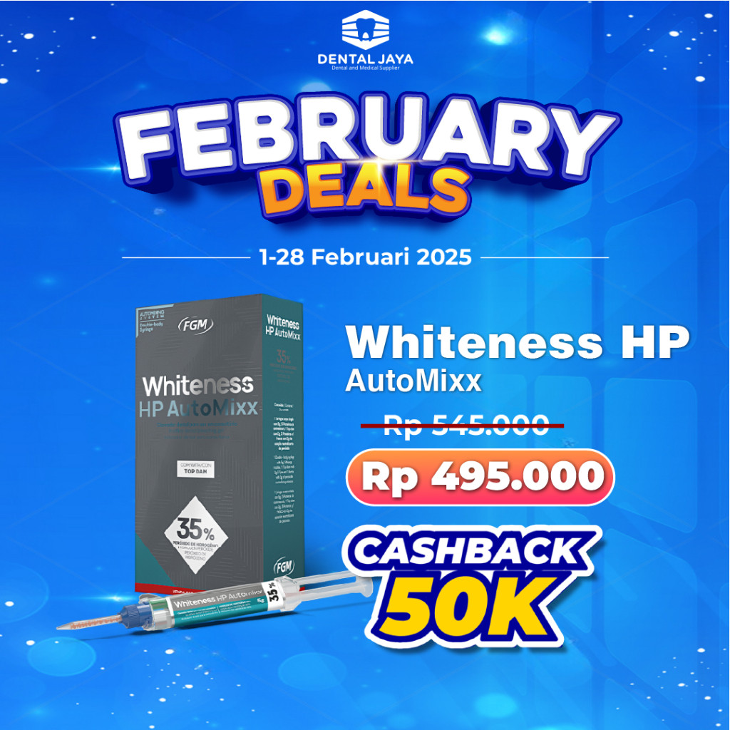 GK FGM Whiteness Hp Automixx Bleaching | Dental Bleaching | Pemutih Gigi