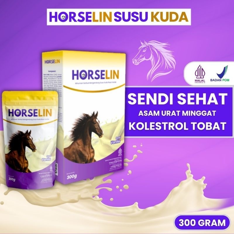 

HORSELIN Susu Kudu Murni 1 Box 200 Gram Kualitas Premium Untuk Nyeri Sendi