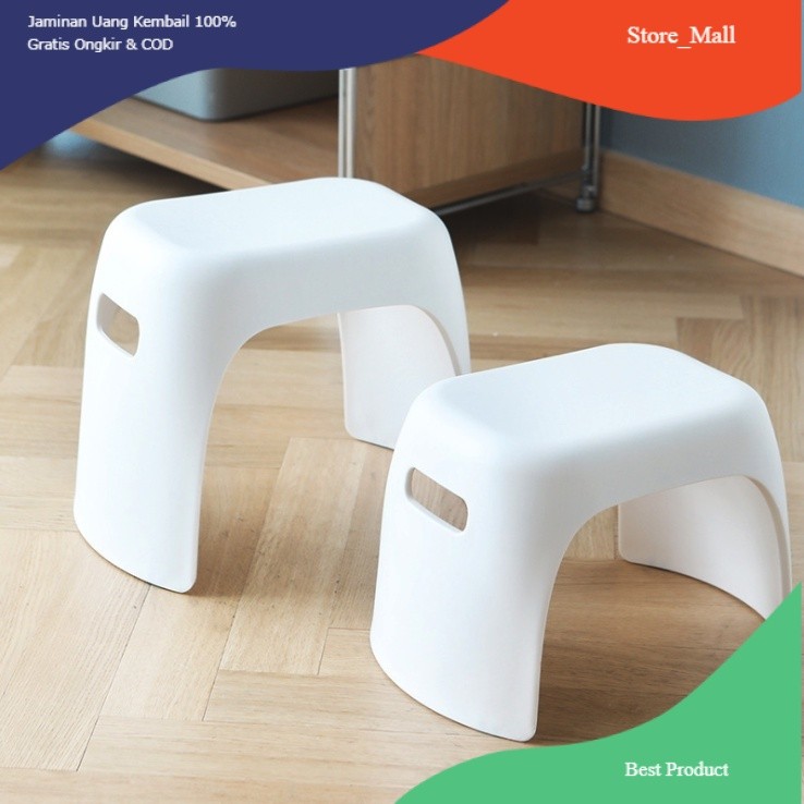 【SM82】Kursi Plastik Serbaguna Kokoh Kuat Kecil Kursi Anak Bangku Plastik Stool Dingklik