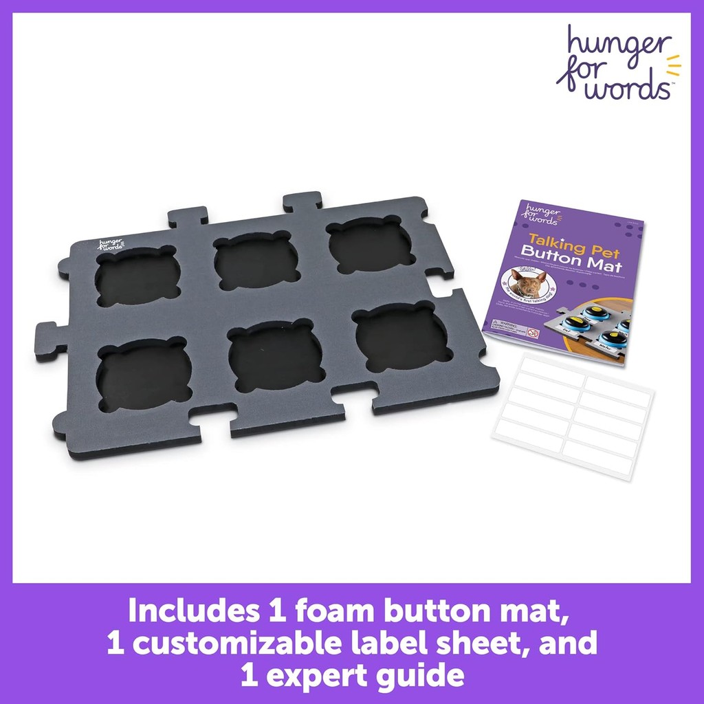 BRIGHTKINS Mainan Anjing Talking Pet Button Mat