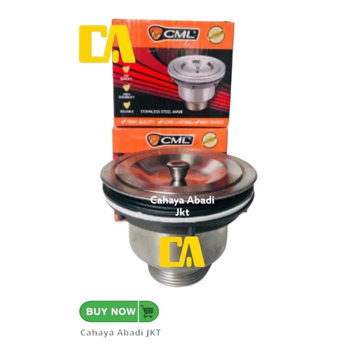 Afur Saringan Bak Cuci Piring Stainless CML Camel