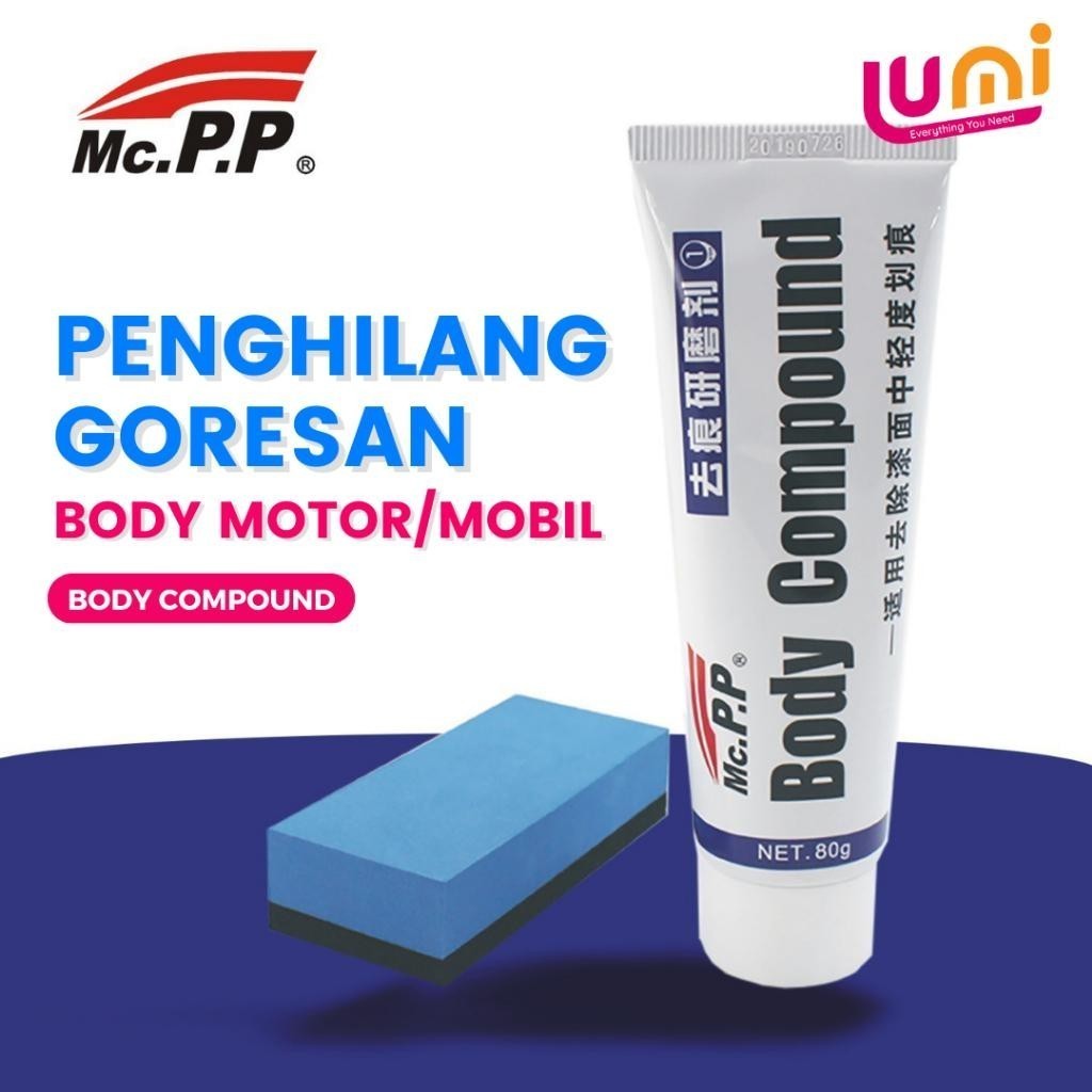 Penghilang Baret Dan Lecet Body Kendaraan Mobil Motor Coumpond Kompon Instant Sparkling Wax Car Stra