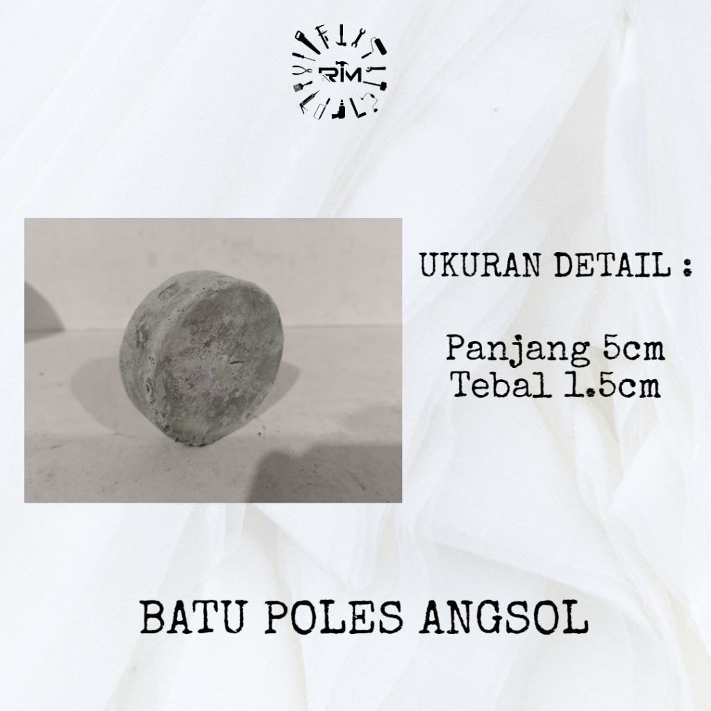 Batu Poles Langsol/Watu ijo/Sabun Poles Langsol