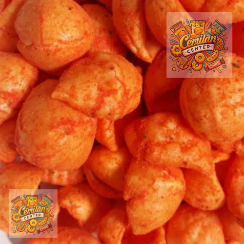 

CC KERUPUK KERANG RAMBO 500 g Cemilan Kerupuk Keong Kerupuk Pedas Aneka Cemilan Pedas Viral