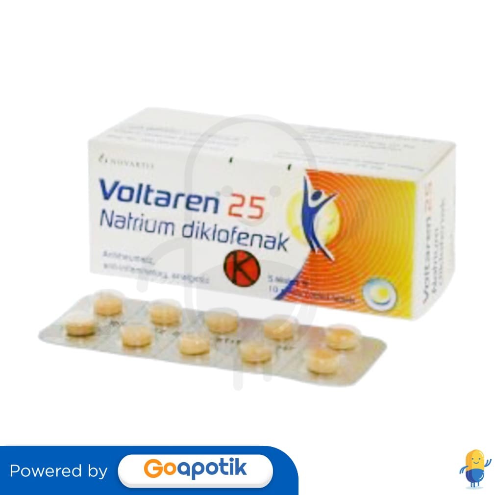 Voltaren 25 Mg Box 50 Tablet
