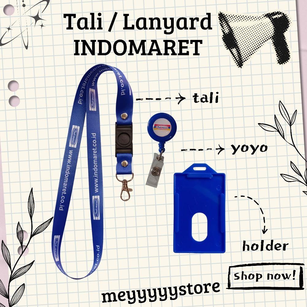 

Tali ID CARD INDOMARET Biru Tua / Lanyard INDOMARET READY [STOCK MELIMPAH] Termurahhh Harga Grosir!