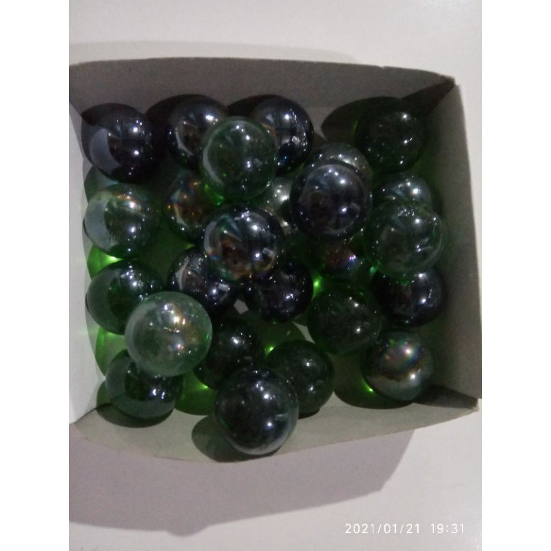 BISA COD Kelereng Besar Kelereng Jumbo Metalik isi 25 pcs b-4