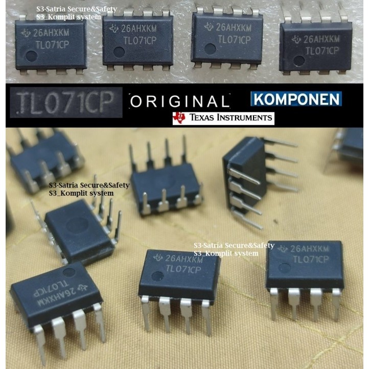 TL071CP Ori TL071 CP Asli TL 071 CP texas original tl071cp