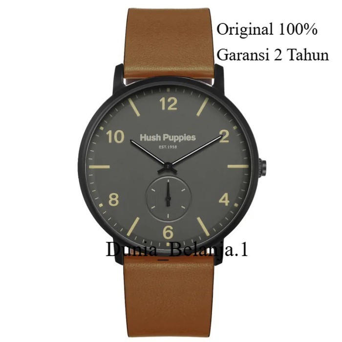 Original 100% Jam Tangan Unisex Hush Puppies HP.3908M.2517 Garansi Resmi 2 Tahun