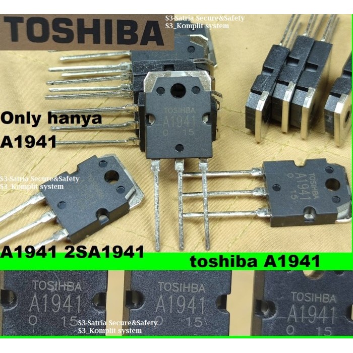 A1941 hanya a1941 only toshiba A 1941 2SA1941 transistor final Audio