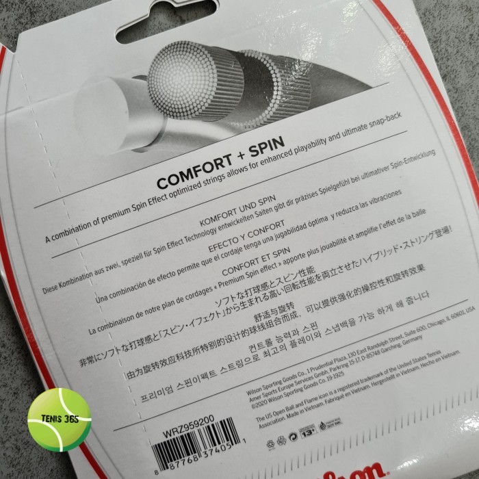 Terlaris  -Senar Tenis WIlson Spin Effect Hybrid