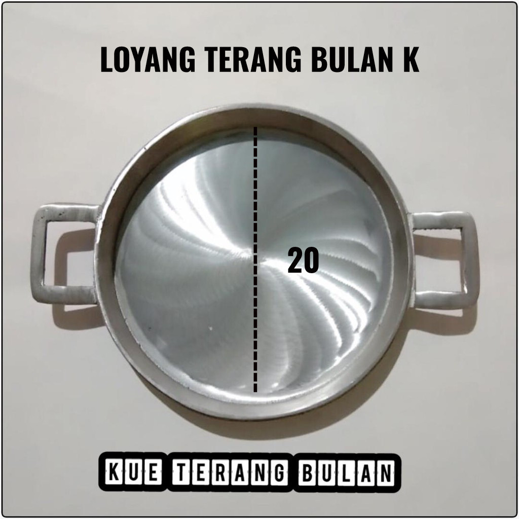 SAMULSHOP Cetakan Terang Bulan/Loyang Terang Bulan/Cetakan Martabak Manis