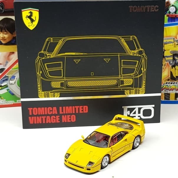 Tomica Limited Vintage Neo | Ferrari F40 Yellow | Japan Limited