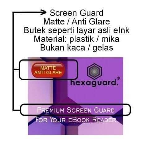 

promo -anti gores Kobo Libra 2 Libra Colour Color Screen Guard Protector no glare matte
