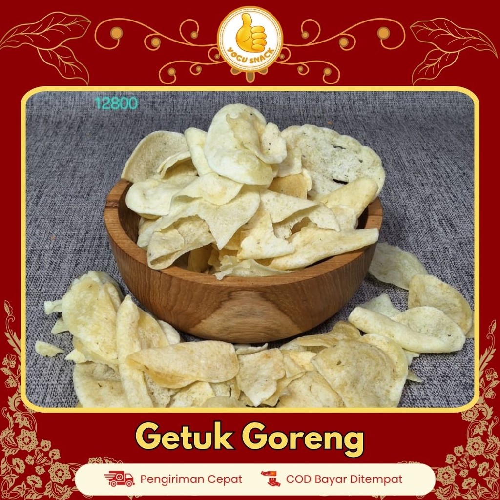 

Yogu Snack Getuk Goreng Enak Gurih Renyah Kemasan 250gr 500gr