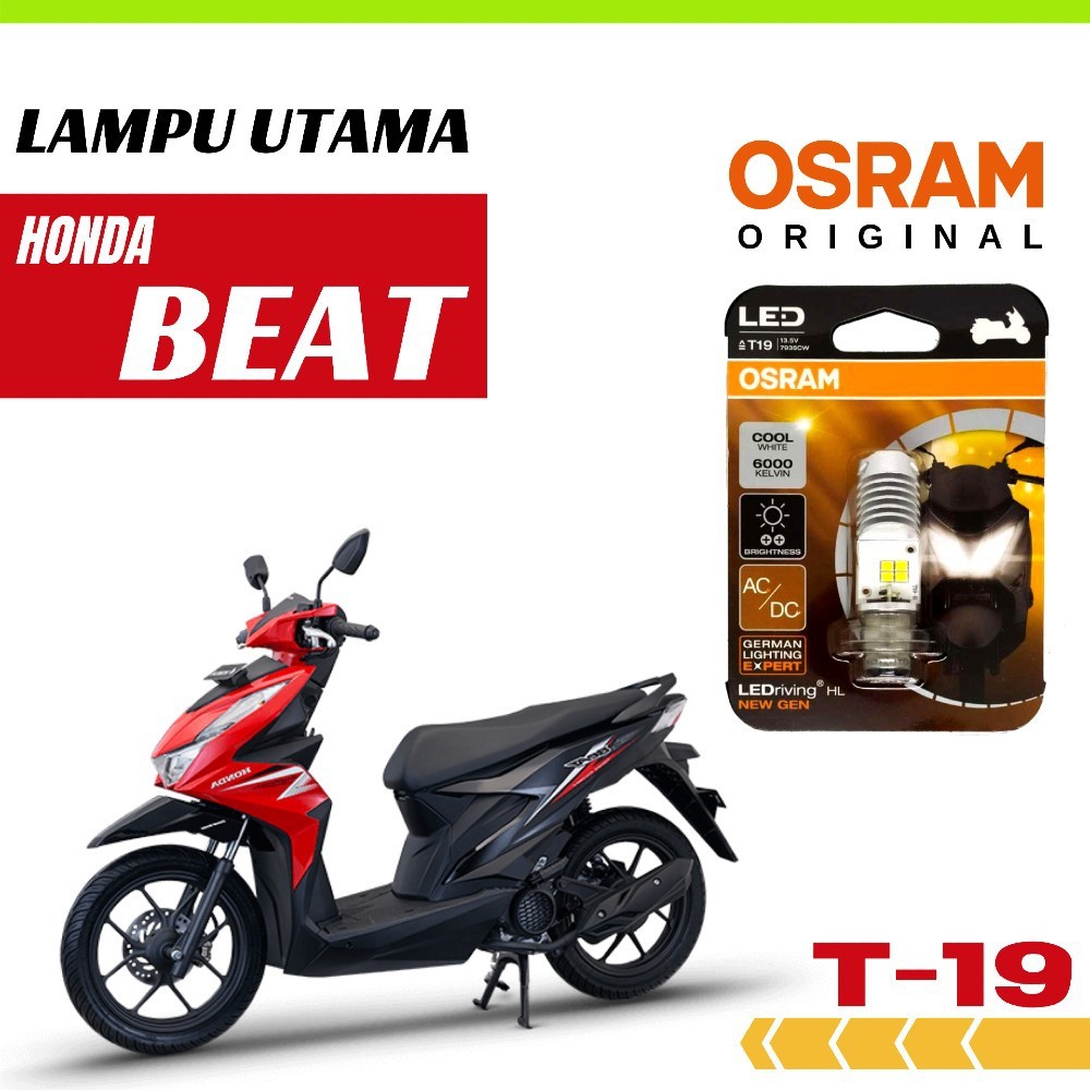 Lampu LED Motor Beat 2012-2018 Osram Hemat Listrik