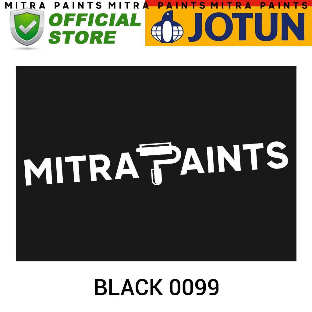 BISA KARGO CAT JOTUN INTERIOR EKSTERIOR BLACK 0099 / HITAM