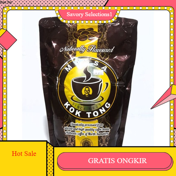 

【SAVORY】 FLASH SALE!! Harga Grosir (1 Bungkus/ 1kg ) BUBUK KOPI MASSA KOK TONG PEM SIANTAR ASLI UKURAN 1KG