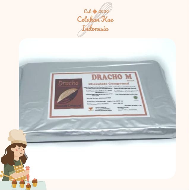 

{CKI} Cokelat Compound Milk Dracho 1 Kg