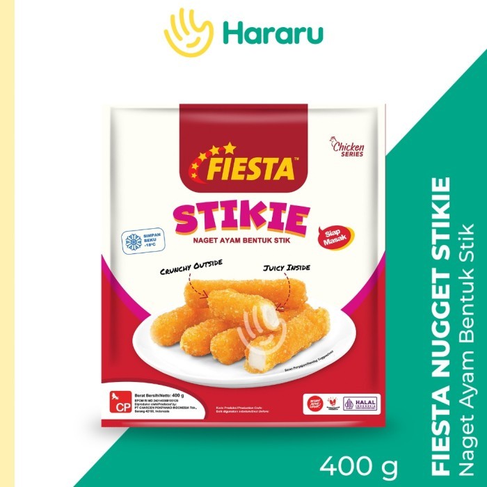 

NEW ITEM FIESTA STIKIE 400G