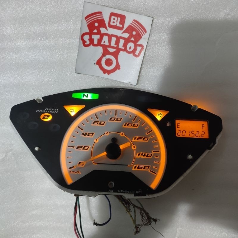 Speedometer Supra x125 X 125D Supra x 125 D asli original spedometer kilometer sepido meter sepido