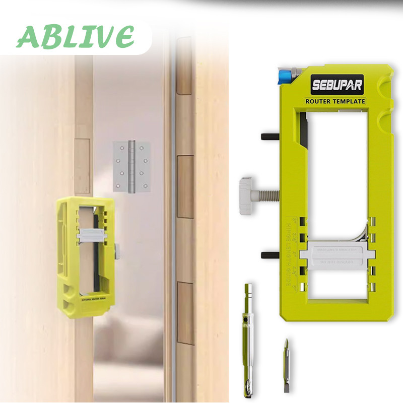Alat Bantu Bor Engsel Jig Alat Bantu Bor Pasang Engsel Sendok Engsel Hinge Guide Drill Locator