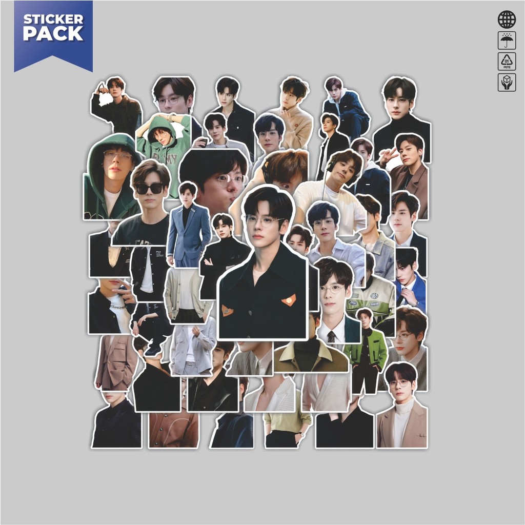 

[100PCS]Stiker Pack Stiker Miles Wei Aesthetic Vinyl Anti Air Dekorasi Sticker Laptop Buku Journal Koper Helm Casing HP Gitar Helm Skateboard