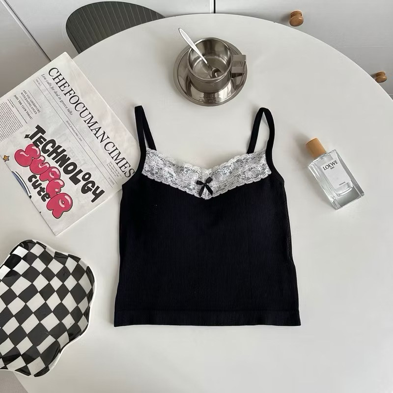 [𝗭𝗮𝗵𝗮𝗿𝗮 𝗠𝗼𝗱𝗲] Tanktop Bra / Tanktop / Sport Bra / Tank top Tali kecil / Tangtop Crop top