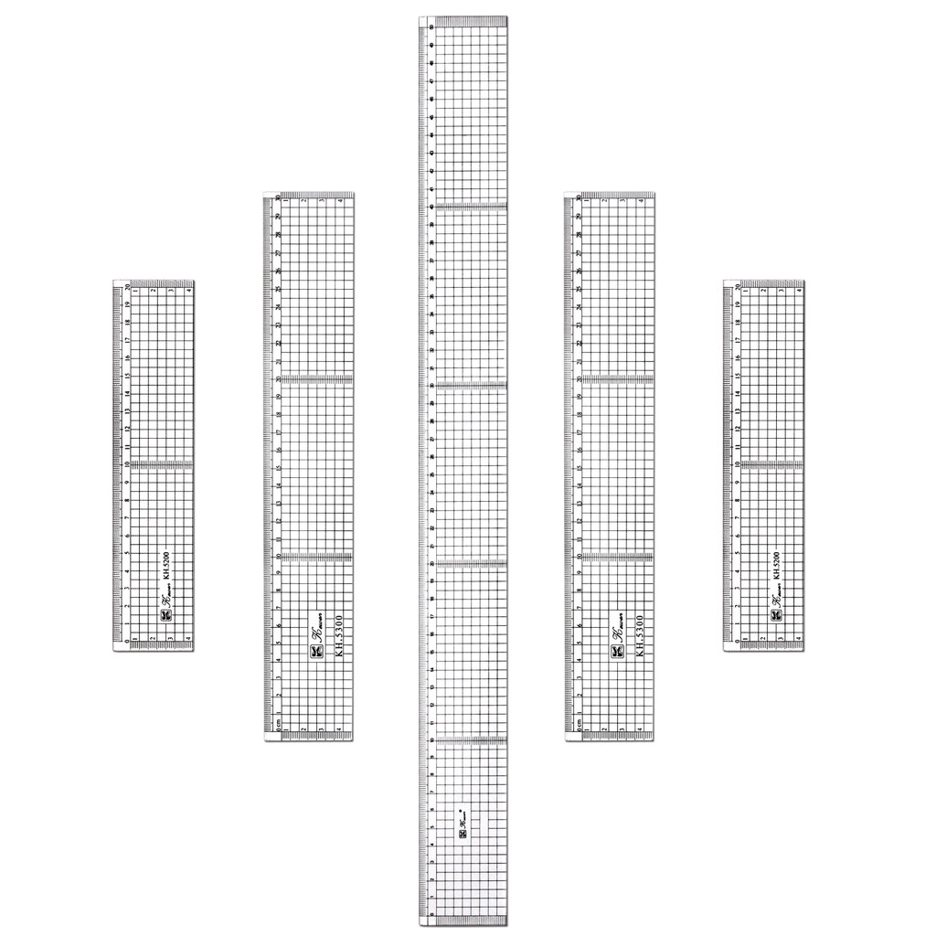 

Transparent Ruler Board 20 30 50cm Students Writing Desk Pad PVC Grid Sewing Cutting Mats Drawing Clipboard Measuring Supplies