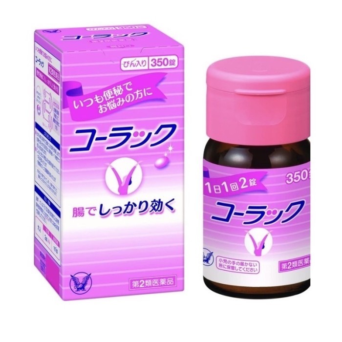 Colac Taisho 350 tablet Obat Pencahar Sembelit ORIGINAL JAPAN
