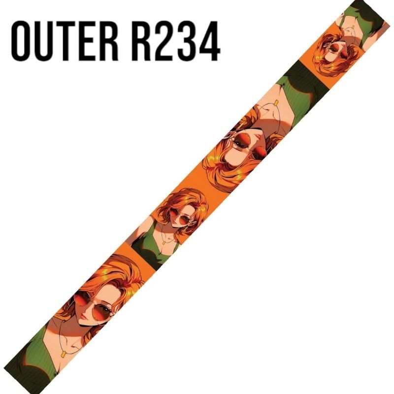 

- Garskin body PremiumR 234 Full Color outer Sticker to Protect and Decorate Your Device, Thick, Anti-Scratch Quality.