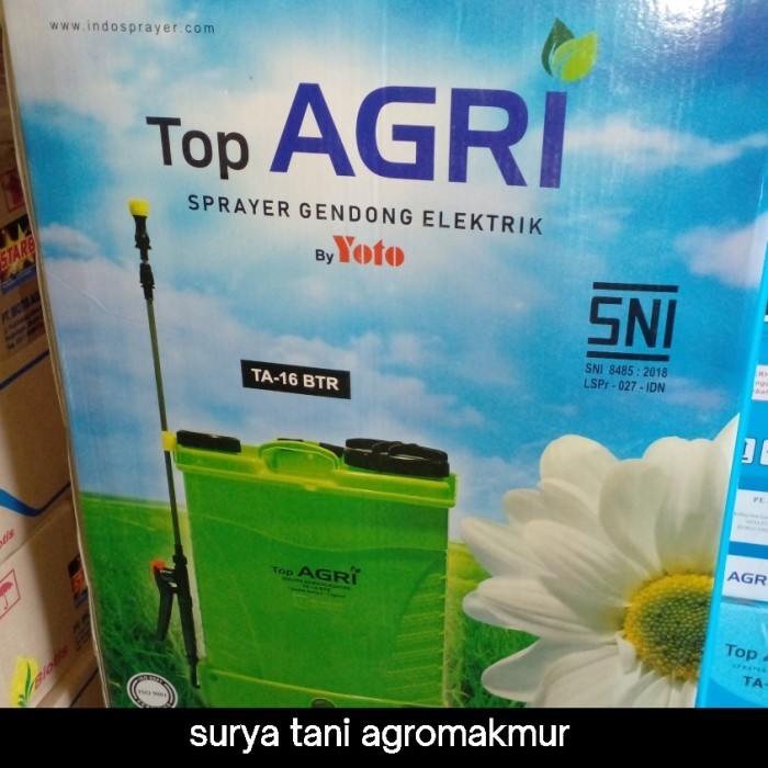 TANGKI SPRAYER TOP AGRI 16 LITER ALAT SEMPROT