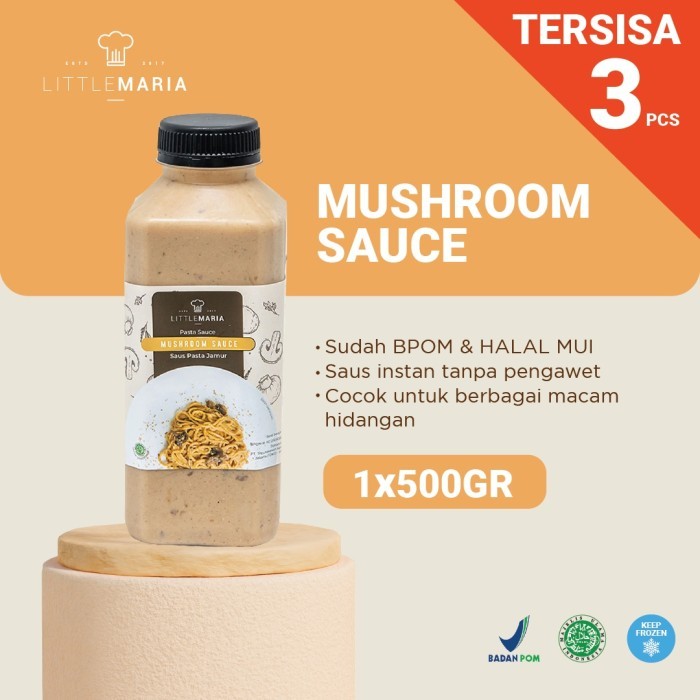 

LittleMaria Mushroom sauce/Saus jamur 500g