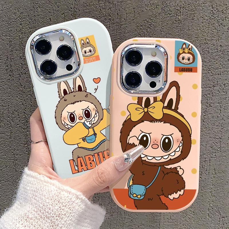 Casing For Infinix Smart 7 7 HD Smart 8 Note 30 4G Zero 30 Oval Plating Lens Cute Books Keseng Hp Mu