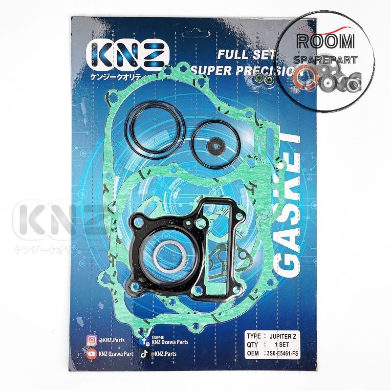 Paking Gasket Full Set JUPITER Z / VEGA R NEW Merk KNZ
