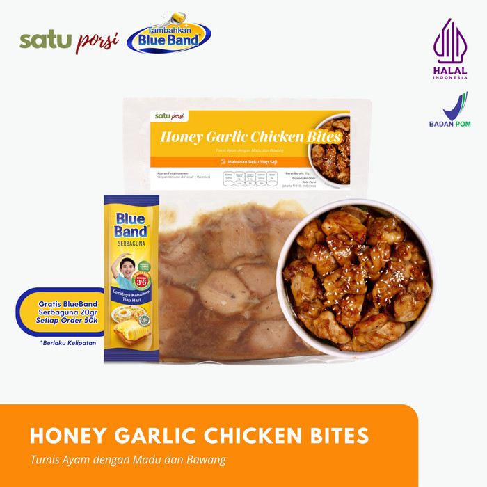 

✨TERLARIS -Frozen Food Satu Porsi Honey Garlic Chicken Bites