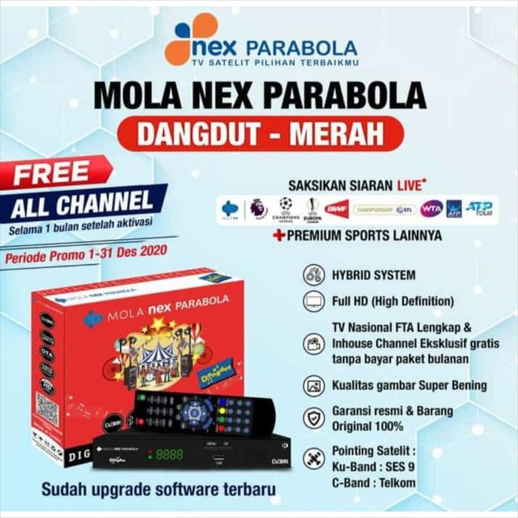 Nex Parabola Mola Receiver