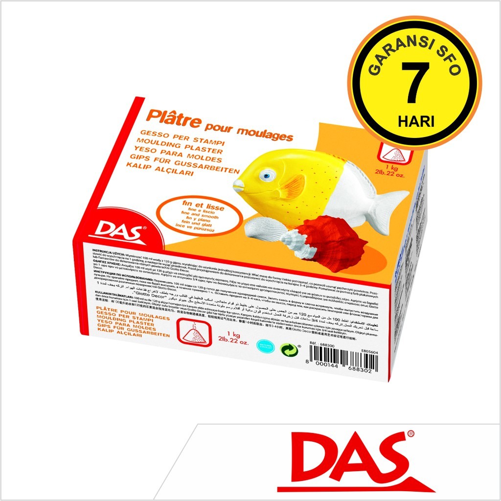 

Moulding Plaster Das 1 kg