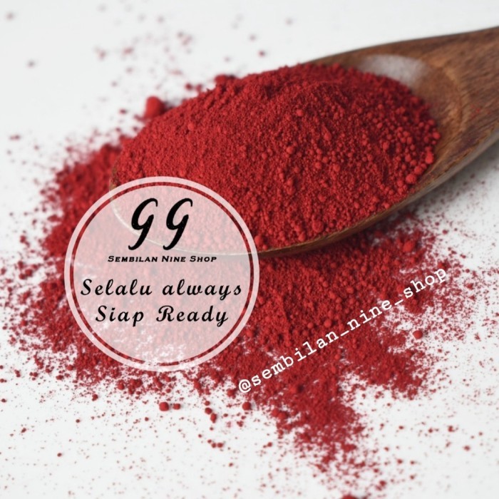 

RED Food Colouring POWDER OIL BASED 20 g BUBUK Pewarna Makanan Merah BAR