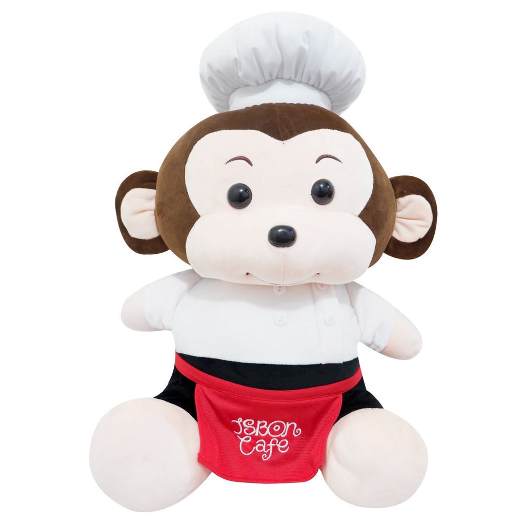 Boneka Monyet Istana Boneka SIT Monkey Koki chef cowok