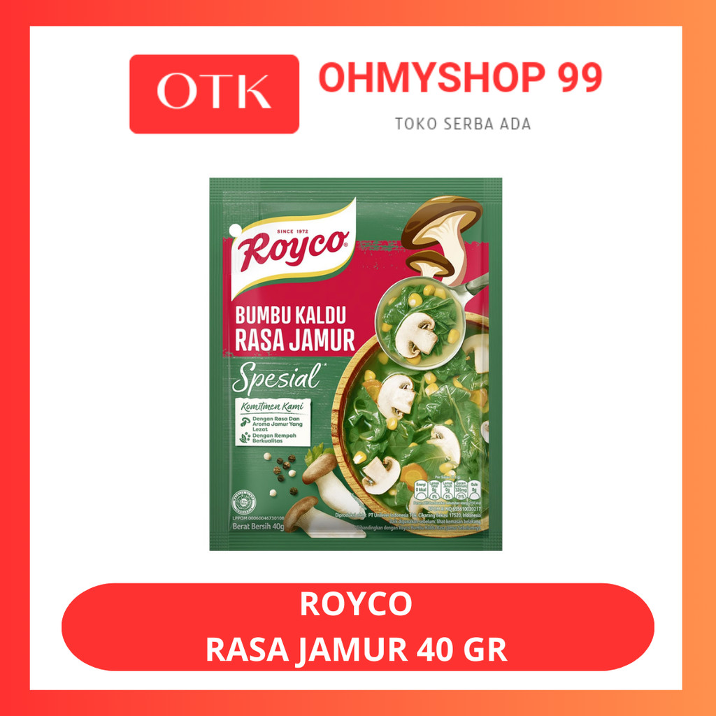 

Royco Kaldu Rasa Jamur 40gr