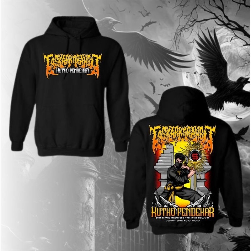Hoodie Distro PSHW Laskar Kerambik Kutho Pendekar By ninentynine